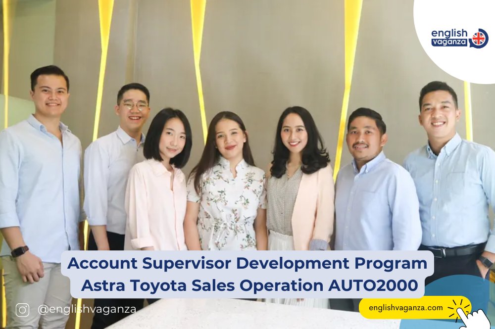 Posisi Baru! Lowongan AUTO2000 Account Supervisor Development Program